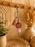 💕 In My Mama Era Beaded Keychain with Tassel – Mom Life Bag Charm