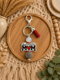 🤸‍♀️ Gymnastics Mom Beaded Keychain