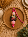 📚 My Weekend Is Booked Beaded Bookmark | Pink Book Lover Bookmark | Handmade Reader Gift | Teacher Gift | Cute Reading Accessory