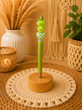 Cute Frog Beaded Pen 🐸💚