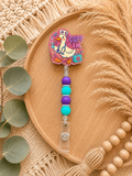Cuff Em Goose Nurse Badge Reel | Funny Nurse Badge Holder | Duck Nurse Badge Reel | Retractable ID Holder | RN CNA LPN Gift